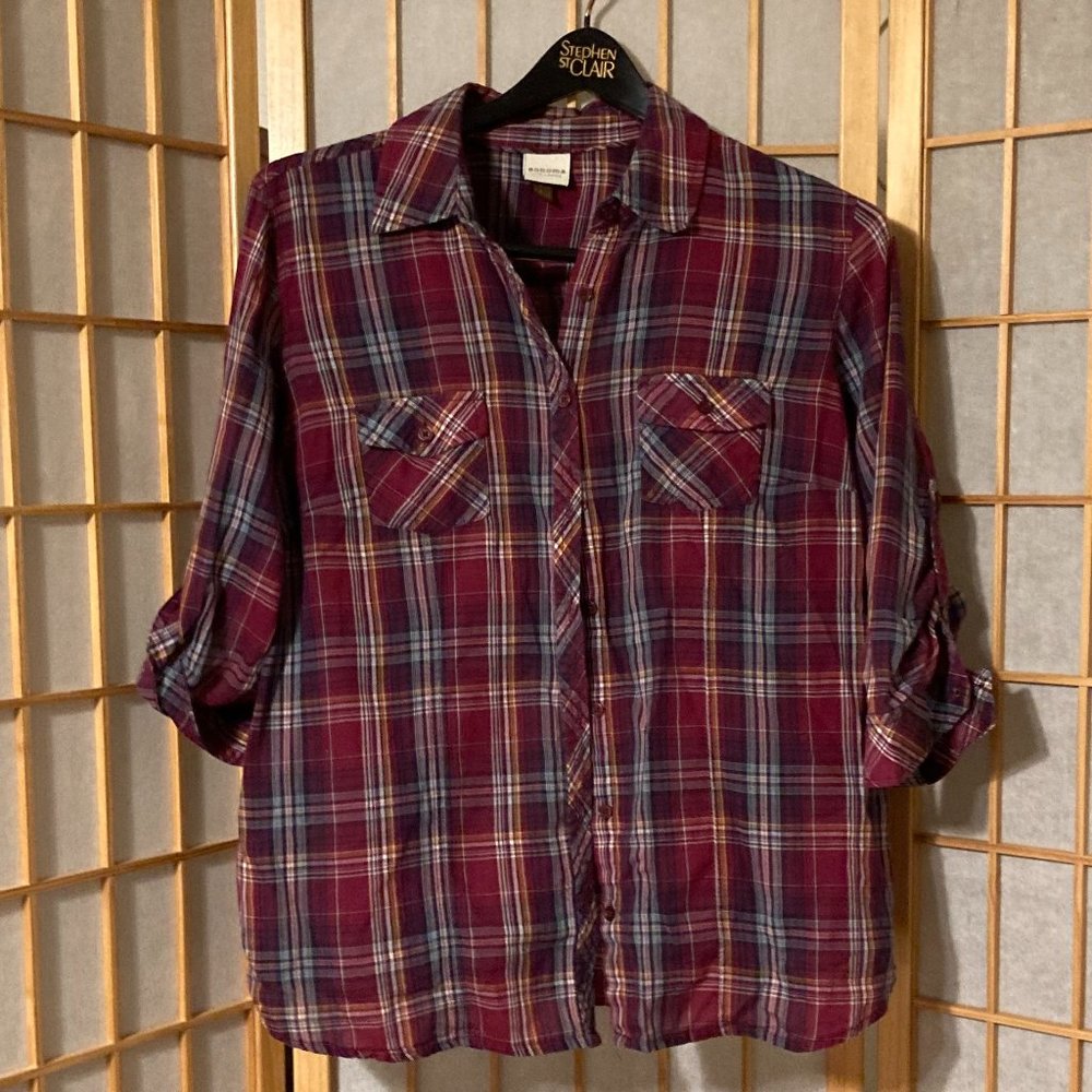 Plaid Button Up
